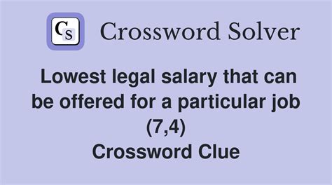 salary crossword clue|salary (7) Crossword Clue